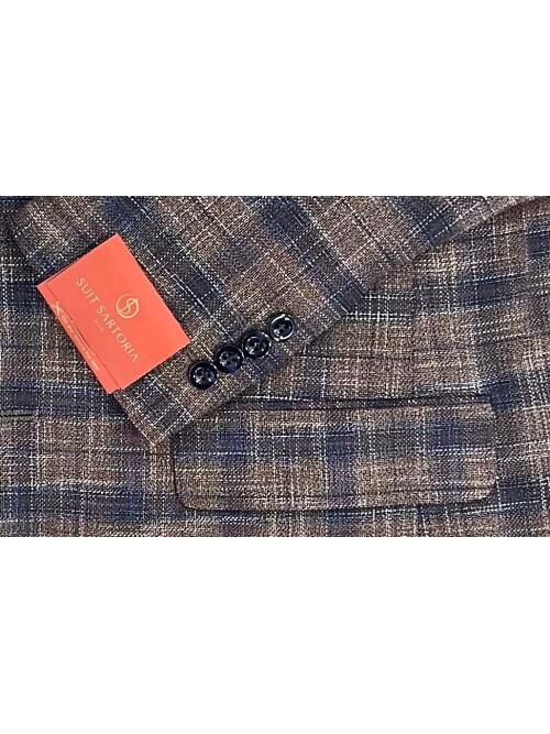 SUIT SARTORIA WOOL BROWN SUIT 2375