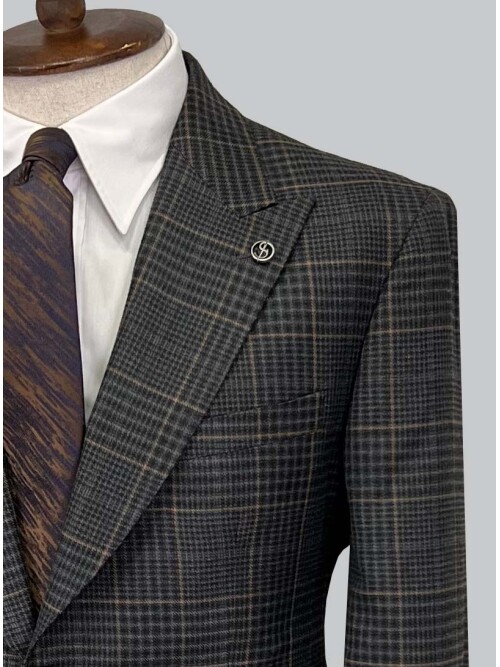 SUIT SARTORIA WOOL ANTHRACITE SUIT 2375