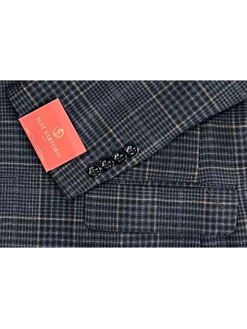 SUIT SARTORIA WOOL ANTHRACITE SUIT 2375