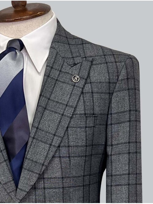 SUIT SARTORIA YÜN EKOSE TAKIM ELBİSE 2375