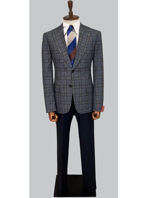 SUIT SARTORIA WOOL BLUE SUIT 2375