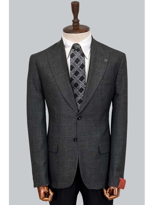 SUIT SARTORIA WOOL DARK GREY SUIT 2375