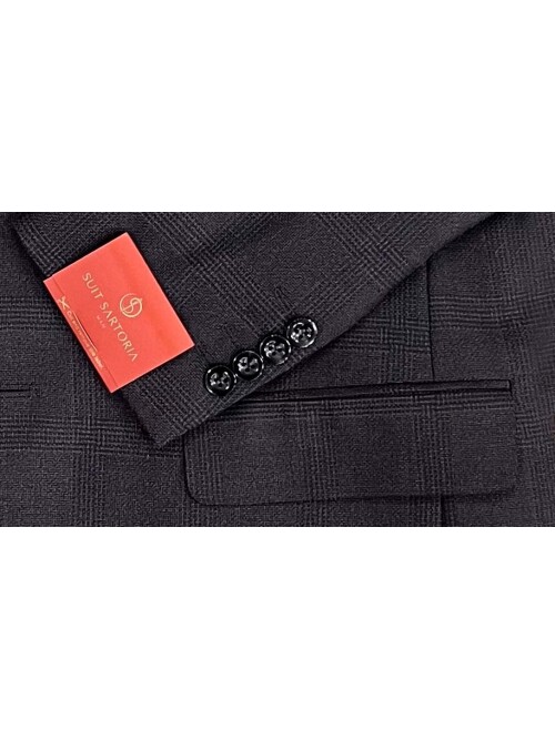 SUIT SARTORIA WOOL BROWN SUIT 2375