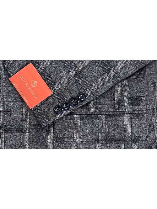 SUIT SARTORIA YÜN GRİ TAKIM ELBİSE 2375