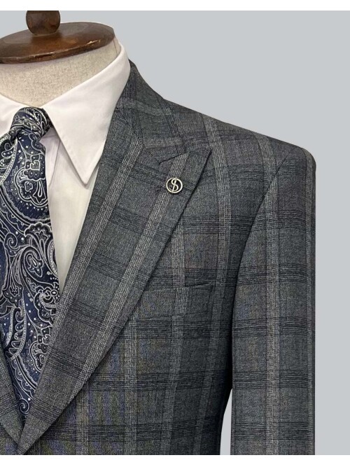 SUIT SARTORIA YÜN GRİ TAKIM ELBİSE 2375
