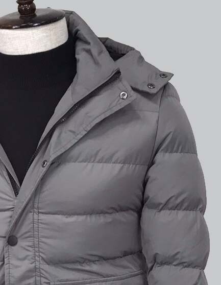 GRİ KAPİŞONLU MONT 8092