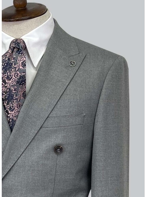SUIT SARTORIA WOOL GREY SUIT 2447