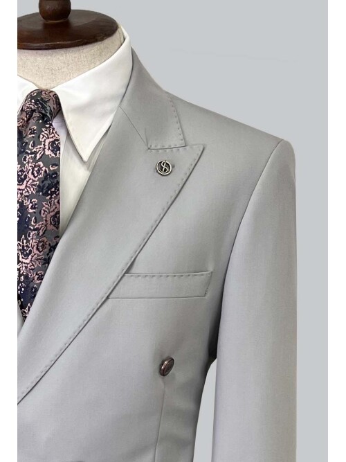 SUIT SARTORIA GRİ KRUVAZE TAKIM ELBİSE 2609