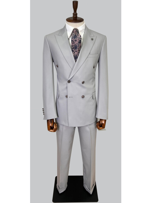 SUIT SARTORIA GRİ KRUVAZE TAKIM ELBİSE 2609