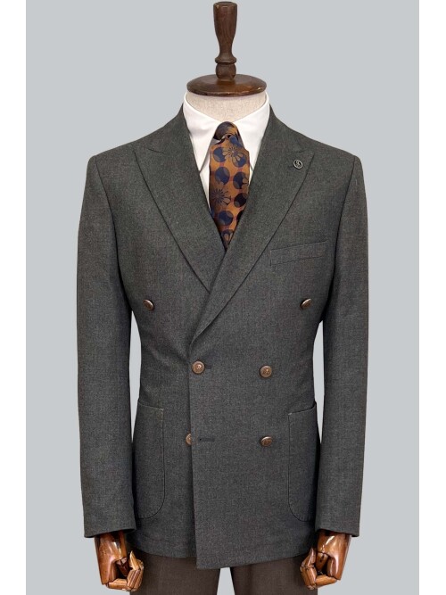 SUIT SARTORIA GRİ KRUVAZE TAKIM ELBİSE 2468