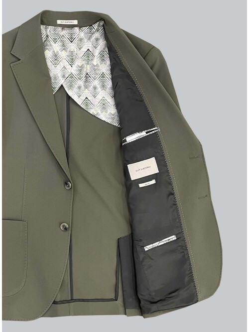 SUIT SARTORIA KHAKI SPORTS SUIT 2441