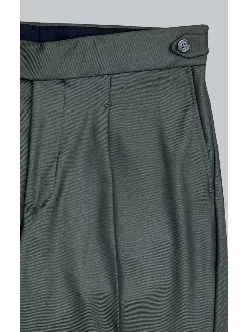 SUIT SARTORIA HAKİ TEK PİLE PANTOLON 1115