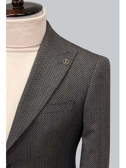 SUIT SARTORIA K. KAHVERENGİ CEKET 4534