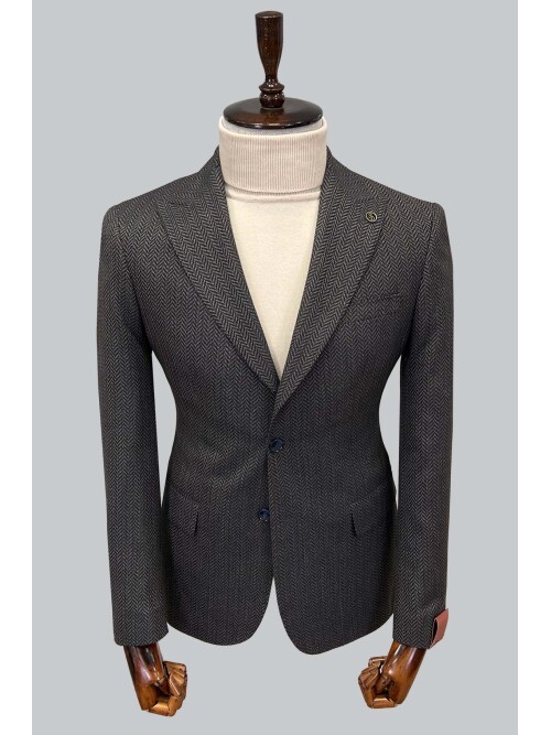 SUIT SARTORIA K. KAHVERENGİ CEKET 4534