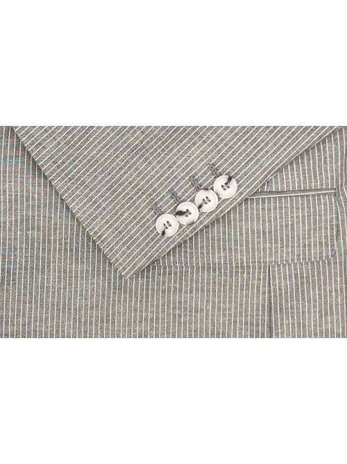 SUIT SARTORIA GREY LINEN JACKET 4453