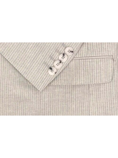 SUIT SARTORIA MAVİ KETEN CEKET 4453