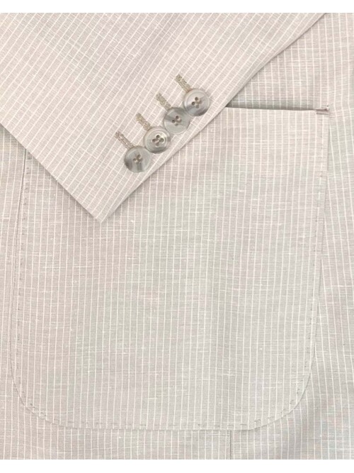 SUIT SARTORIA BEIGE LINEN JACKET 4455