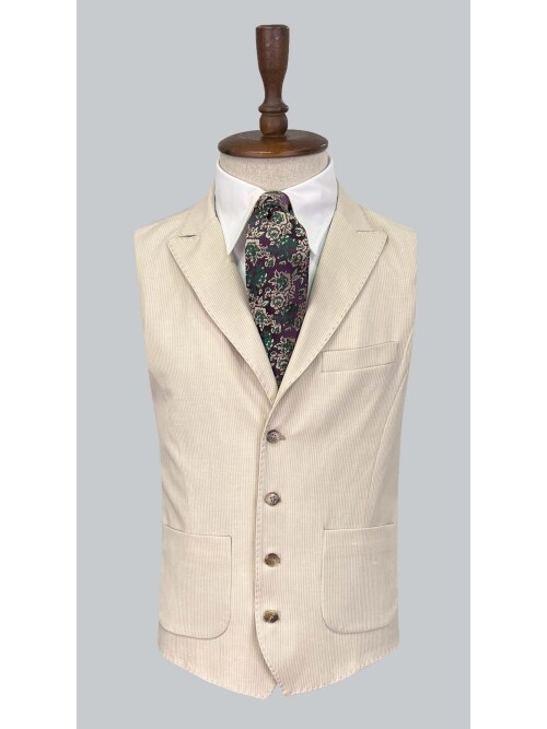SUIT SARTORIA BEIGE LINEN SUIT 2675