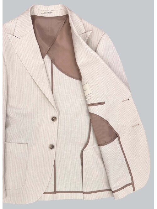 SUIT SARTORIA BEIGE LINEN SUIT 2675