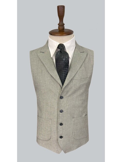 SUIT SARTORIA GREY LINEN SUIT 2675