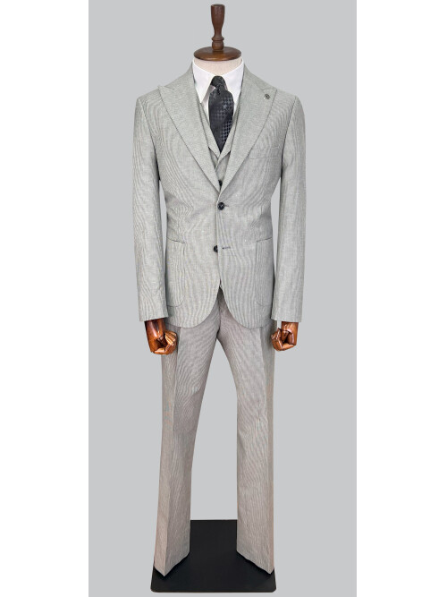 SUIT SARTORIA GREY LINEN SUIT 2675