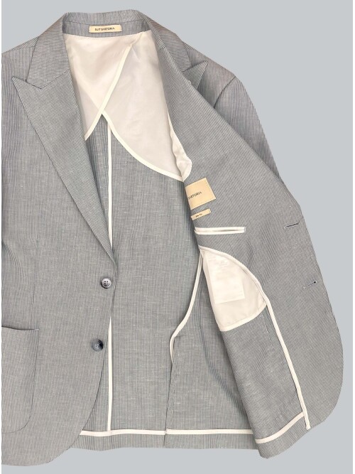 SUIT SARTORIA AÇIK MAVİ KETEN TAKIM ELBİSE  2675