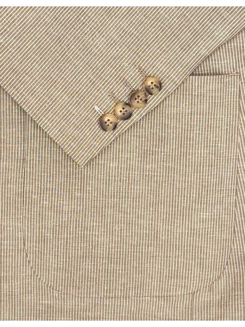 SUIT SARTORIA LIGHT BROWN LINEN SUIT 2675