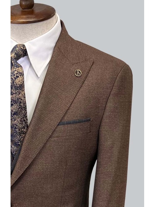 SUIT SARTORIA BROWN SUIT 2571