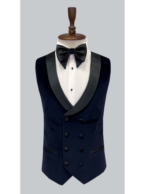 SUIT SARTORIA LACİVERT KADİFE DAMATLIK 5582