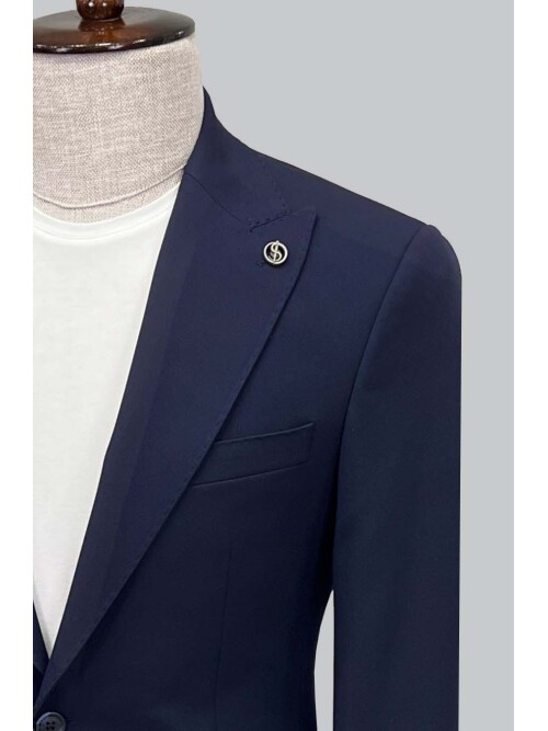SUIT SARTORIA NAVY BLUE PERFORMANCE SUIT 2578