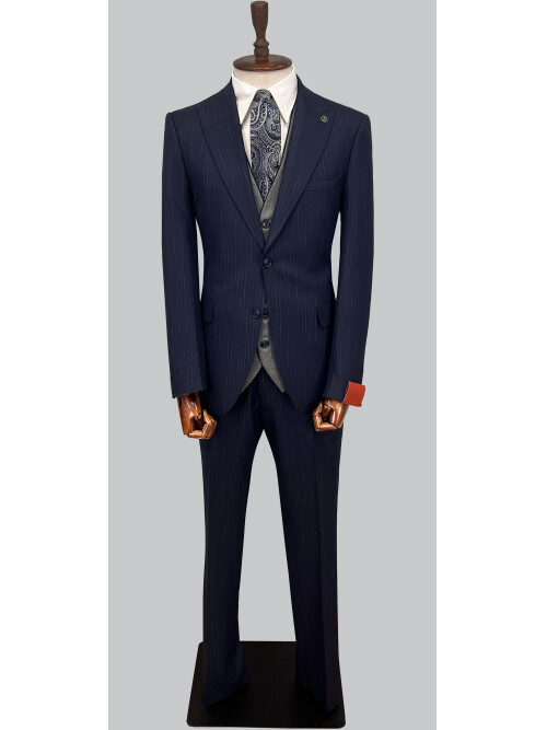 SUIT SARTORIA NAVY BLUE SUIT 2489