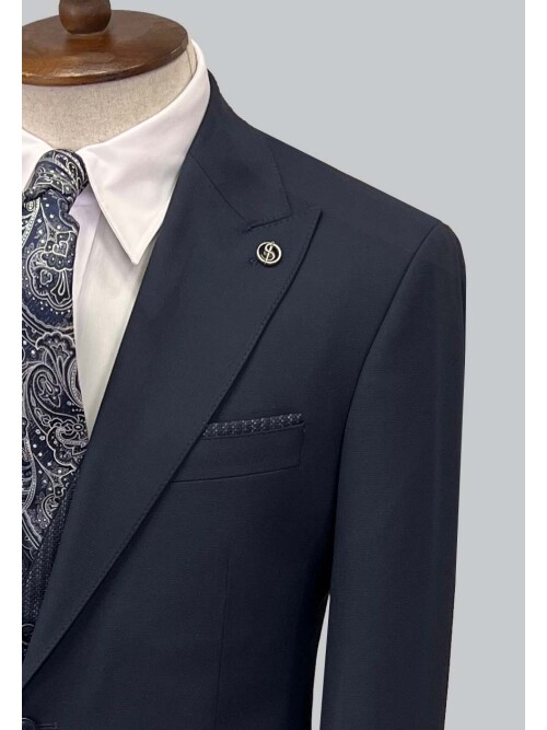 SUIT SARTORIA NAVY BLUE SUIT 2570