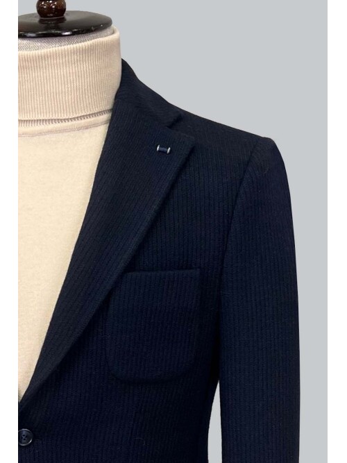 SUIT SARTORIA NAVY BLUE JACKET 4373