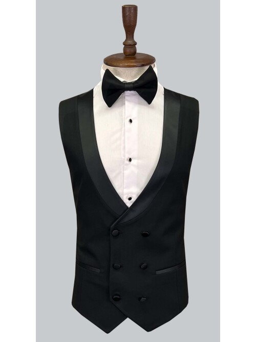SUIT SARTORIA BLACK TUXEDO 5062