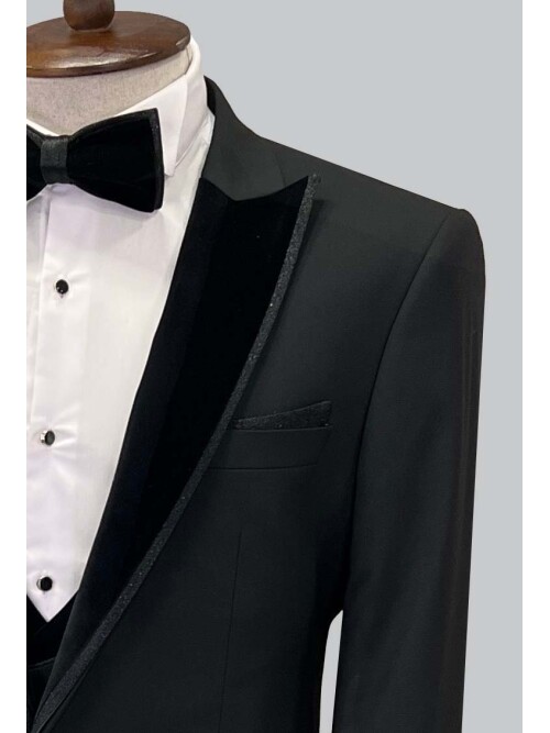 SUIT SARTORIA SİYAH DAMATLIK 5064
