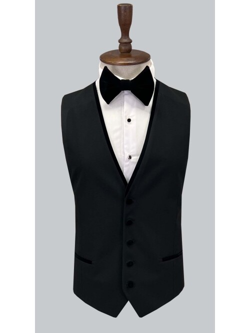 SUIT SARTORIA BLACK TUXEDO 5329