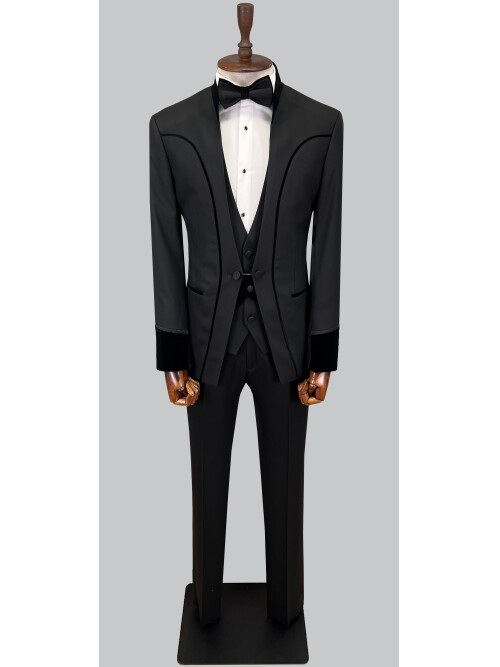 SUIT SARTORIA SİYAH DAMATLIK 5598