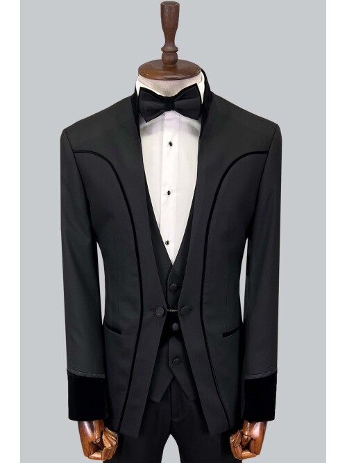 SUIT SARTORIA SİYAH DAMATLIK 5598