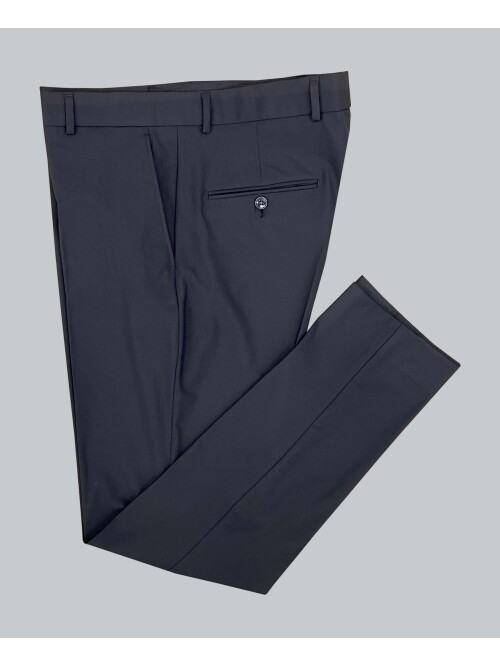 SUIT SARTORIA BLACK LINEN SUIT 2616