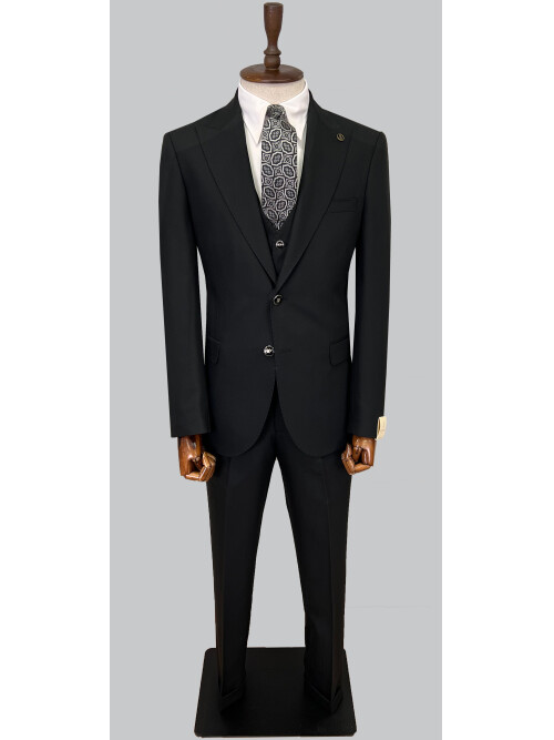 SUIT SARTORIA BLACK SUIT 2610