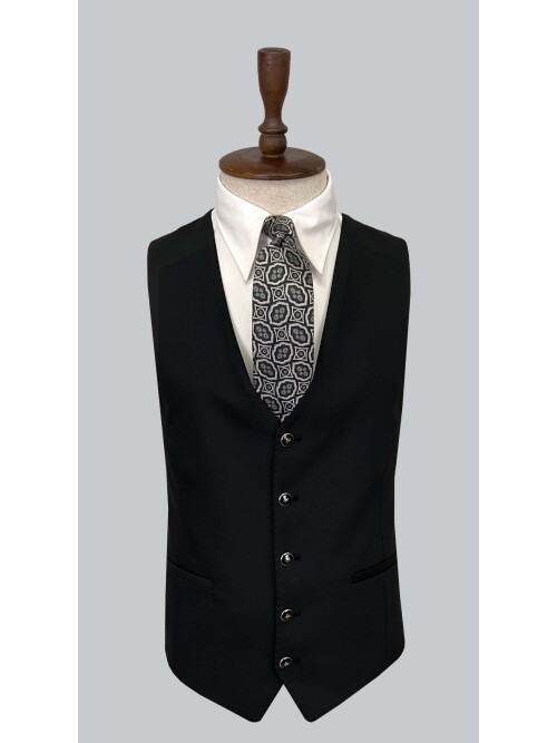 SUIT SARTORIA BLACK SUIT 2610