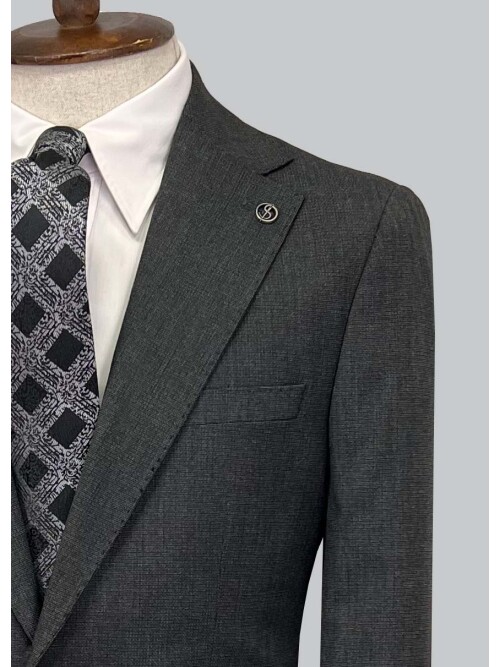 SUIT SARTORIA BLACK SUIT 2428