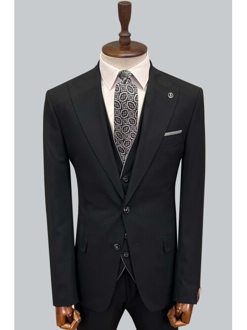 SUIT SARTORIA SİYAH TAKIM ELBİSE 2581