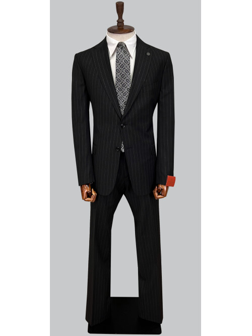 SUIT SARTORIA SİYAH YÜNLÜ TAKIM ELBİSE 2454