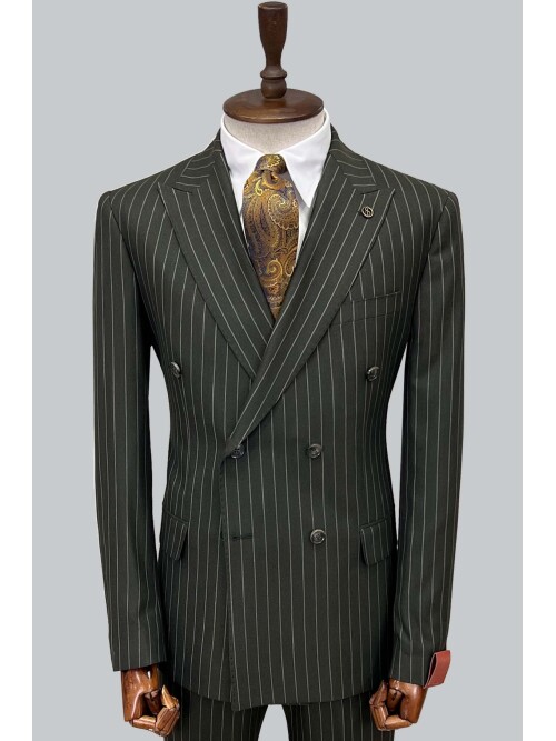 SUIT SARTORIA GREEN SUIT 2569