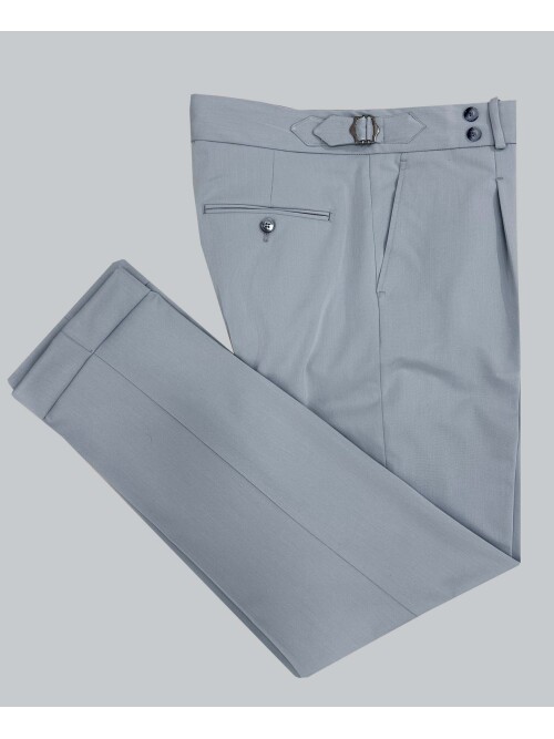 SUIT SARTORIA LIGHT BLUE SINGLE PLEAT TROUSERS 1125