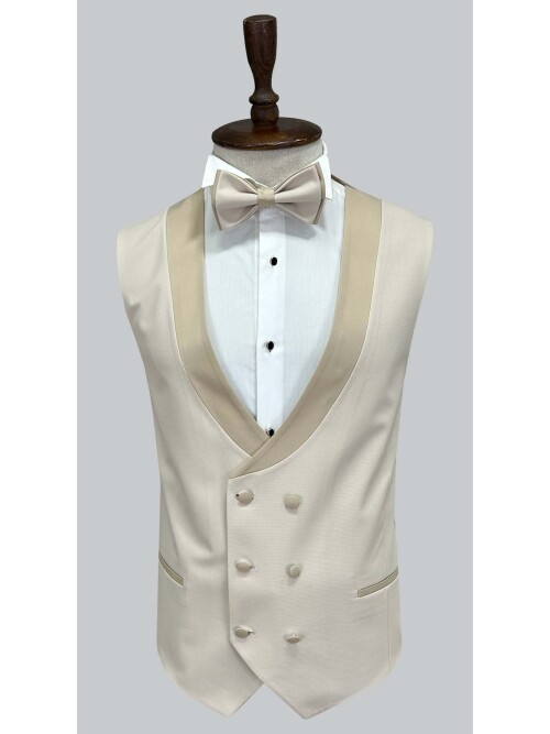 SUIT SARTORIA BEIGE BIG SIZE TUXEDO 5539