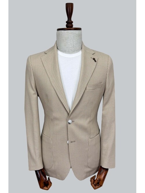 SUIT SARTORIA BEIGE LINEN JACKET 4621