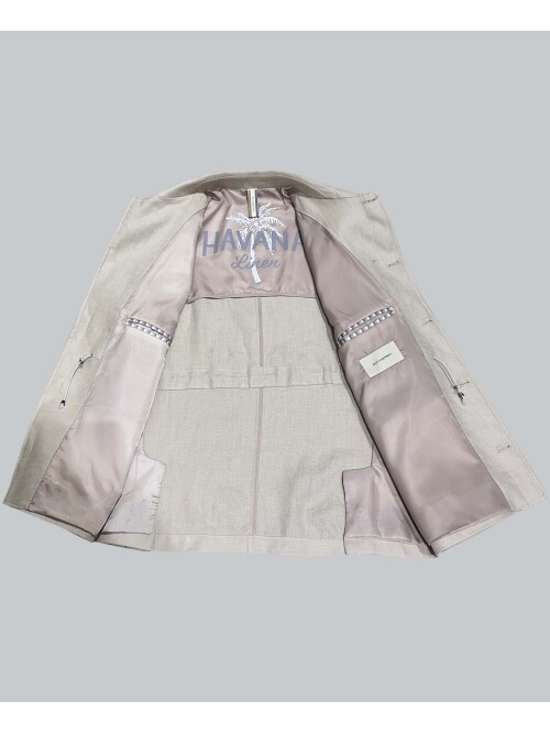 SUIT SARTORIA BEJ KETEN CEKET 4624