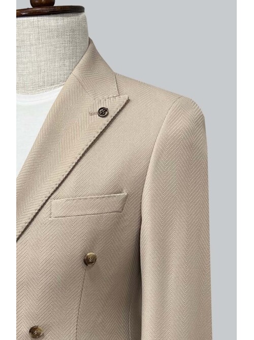 SUIT SARTORIA  BEIGE JACKET 4554